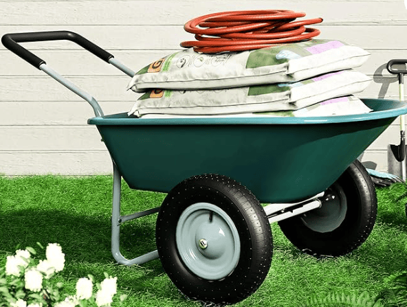 2 Wheel Wheelbarrow Garden